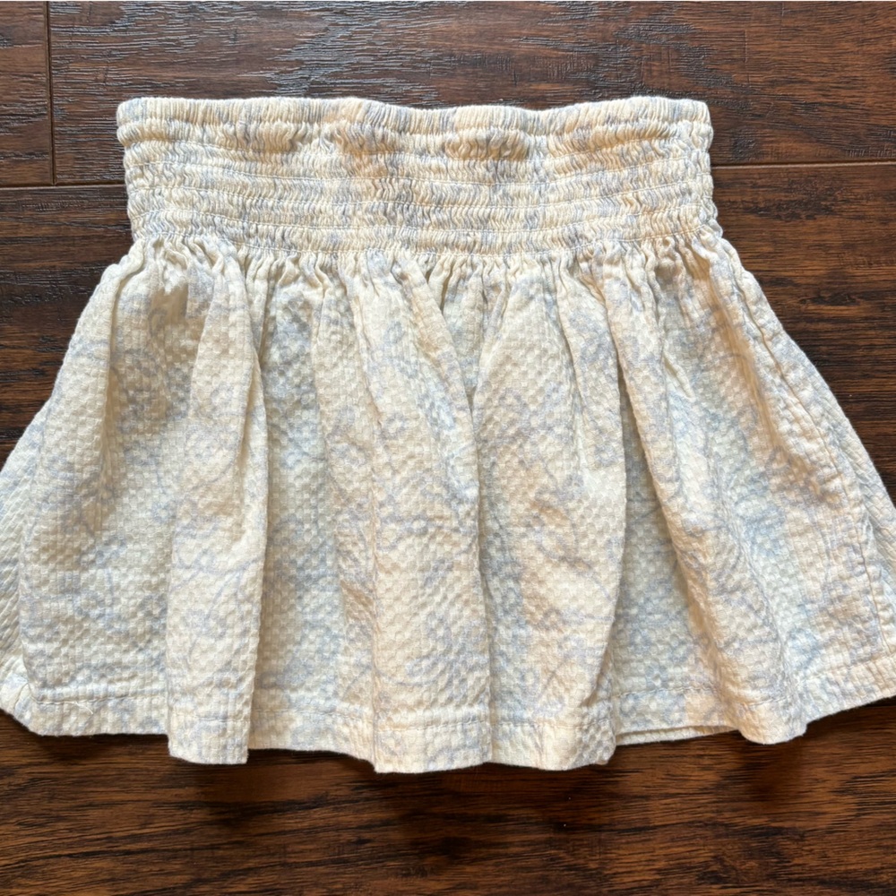 Jessica Simpson Light Blue Tee and Cream Skirt Set - like new - Picture 7 of 10